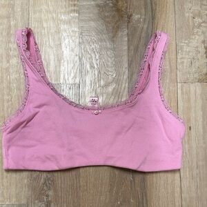 SKIMS Soft Pink Lace Bralette